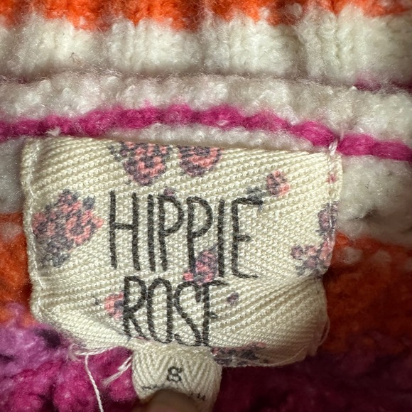 2-pack Hippie Rose/Pink Rose Sweaters cropped Mock Neck Pullover Size‎ S - Picture 5 of 16